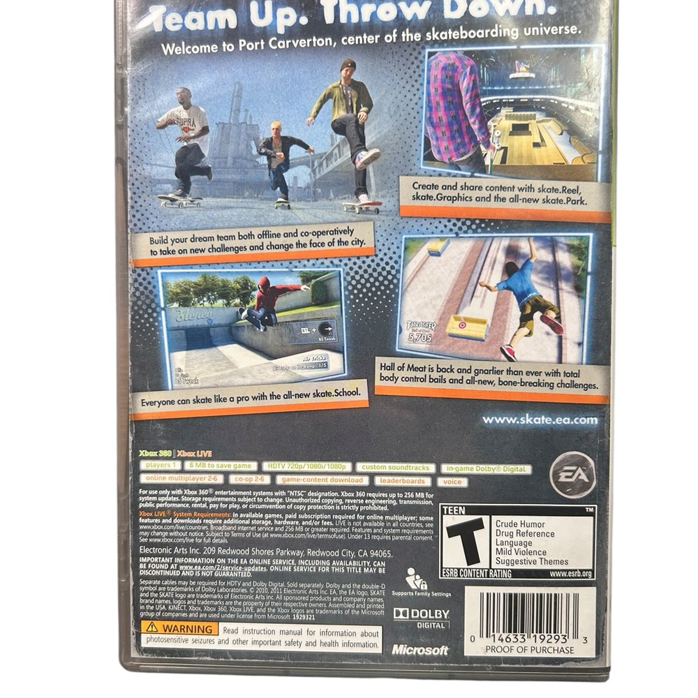 🛹 Skate 3 – Xbox 360 (Platinum Hits Edition) - Picture 3 of 3